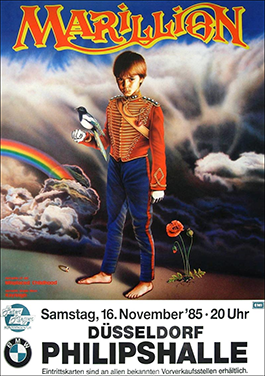 Concert Poster: Düsseldorf - 16.11.1985